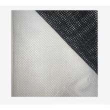 Black and White 100% Polyester Open Fishnet Mesh